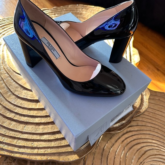 prada CALZATURE DONNA Nero shoes size 36.5 - Picture 4 of 10